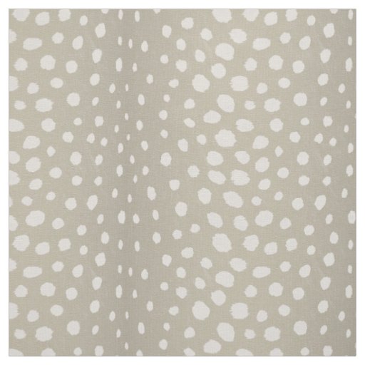 Safari chic neutral buff beige cheetah print fabric