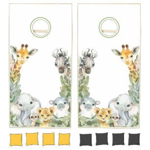 Safari Cornhole Set