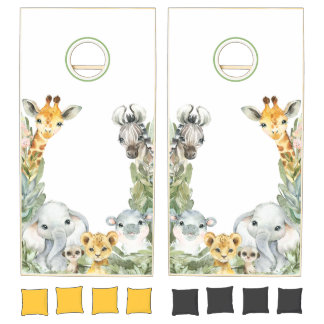 Safari Cornhole Set