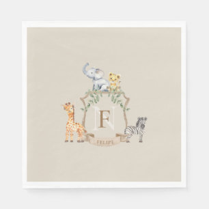 Safari Crest Napkins