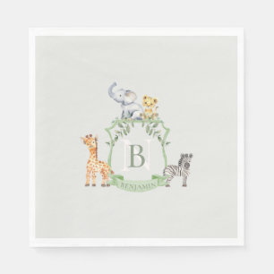 Safari Crest Napkins