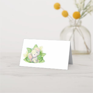 Safari Elephant Place Card