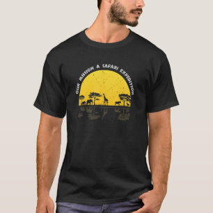 Safari Family Vacation For African Family Trip 2 T-Shirt