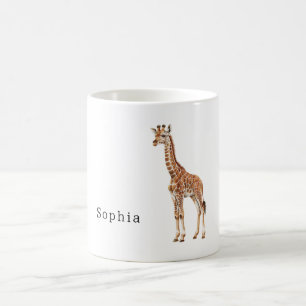 Safari Giraffe Animal Coffee Mug