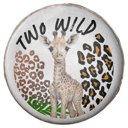 Safari Giraffe Birthday Two Wild Birthday Party Chocolate Covered Oreo