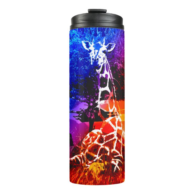 Safari Giraffe Dream  Thermal Tumbler (Front)