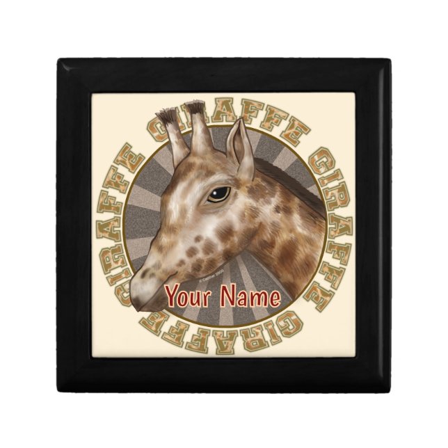Safari Giraffe  Gift Box (Front)