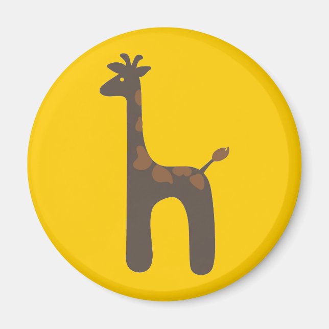 Safari: Giraffe magnet (Front)
