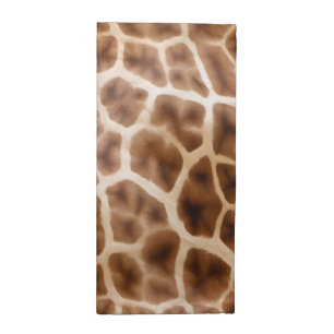 Safari Giraffe Print Cloth Napkin