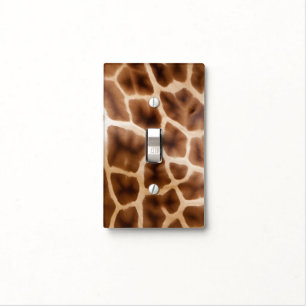 Safari Giraffe Print Light Switch Cover