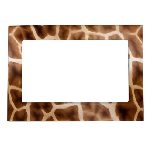 Safari Giraffe Print Magnetic Frame