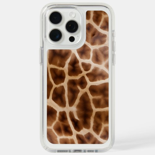 Safari Giraffe Print iPhone 15 Pro Max Case