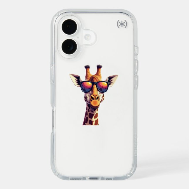 safari giraffe  speck iPhone case (Front)