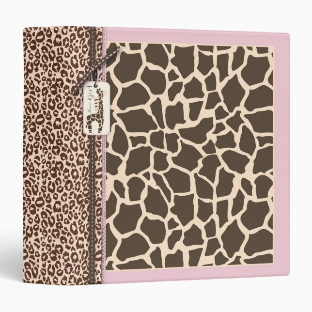 Safari Girl 1.5 Binder (Front/Spine)