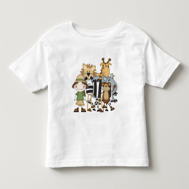 Safari Girl T-shirts and Gifts (Front)