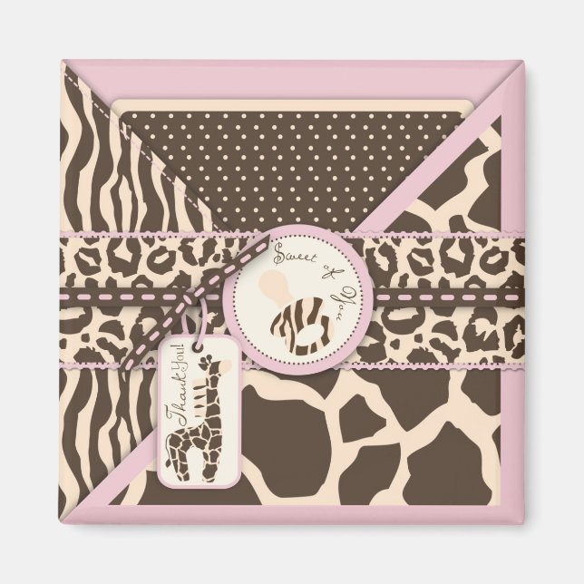 Safari Girl TY Magnet (Front)