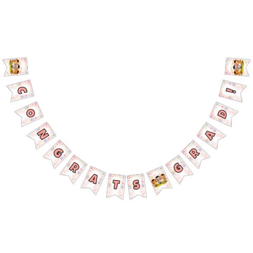 Safari Graduation Kids Lion Elephant Giraffe Party Bunting Flags