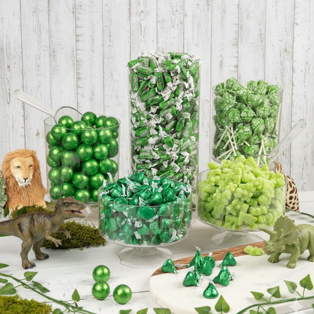 Safari Green Party Buffet  Assorted Candy Favors (Safari Green Party Buffet Assorted Candy Favors)