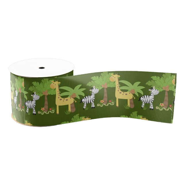 Safari Grosgrain Ribbon (Spool)