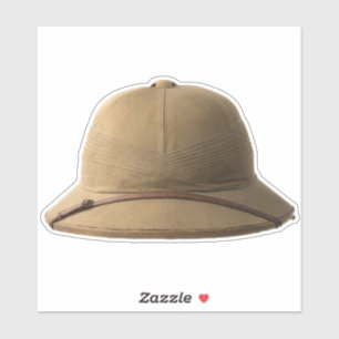 Safari Hat Sticker
