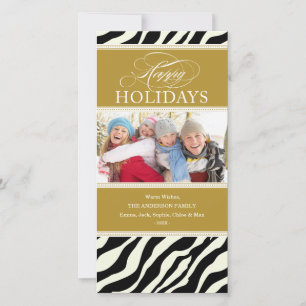 SAFARI HOLIDAY HOLIDAY PHOTO CARD