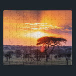 Safari in the Serengeti National Park Jigsaw Puzzle<br><div class="desc">East Africa,  Tanzania,  safari in the Serengeti National Park,  Unesco World Heritage Site,  sunset | DanitaDelimont.com | John Warburton-Lee | AF45 JLE0727</div>