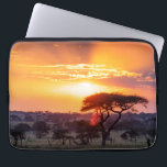 Safari in the Serengeti National Park Laptop Sleeve<br><div class="desc">East Africa,  Tanzania,  safari in the Serengeti National Park,  Unesco World Heritage Site,  sunset | DanitaDelimont.com | John Warburton-Lee | AF45 JLE0727</div>