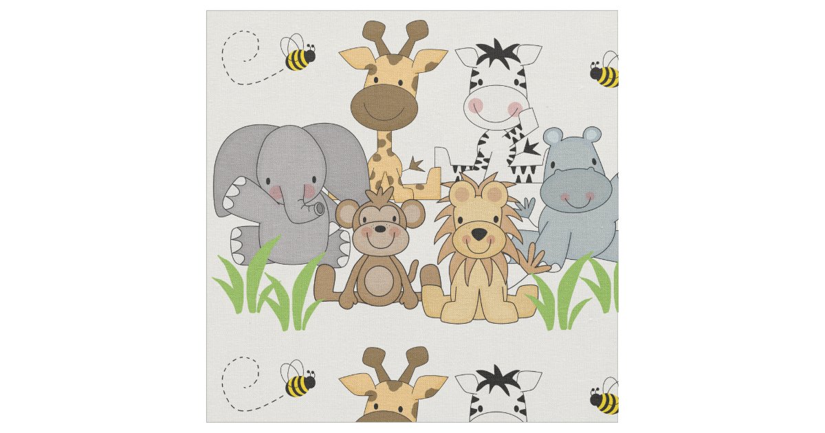 safari nursery fabric