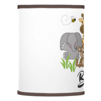 Safari Animals Baby Nursery Kids Water Bottle by decampstudios