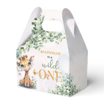 Safari Jungle Animals Birthday Favor Boxes