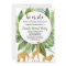 Safari jungle animals gender reveal invitation