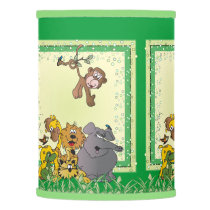 Safari Jungle Baby Animals Lamp Shade