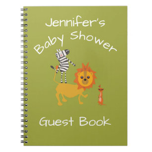 Safari Baby Shower Theme Office School Supplies Zazzle