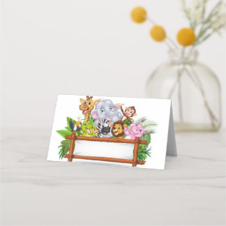 Safari/Jungle Place Cards