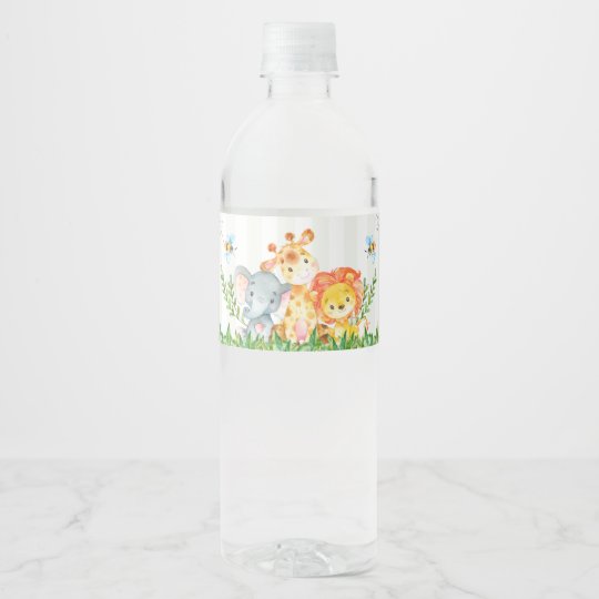 How to make water bottle labels for weddings