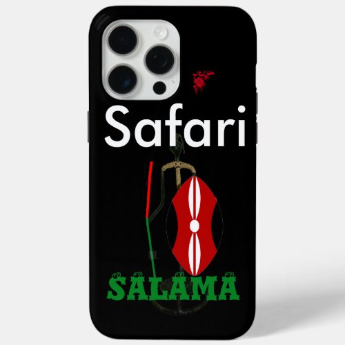 Safari Kenya Colors iPhone 15 Pro Max Case
