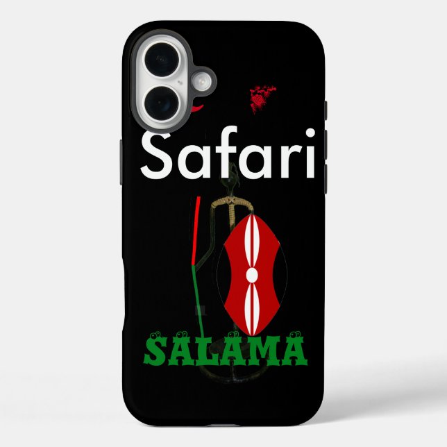 Safari Kenya Colors Case-Mate iPhone Case (Back)