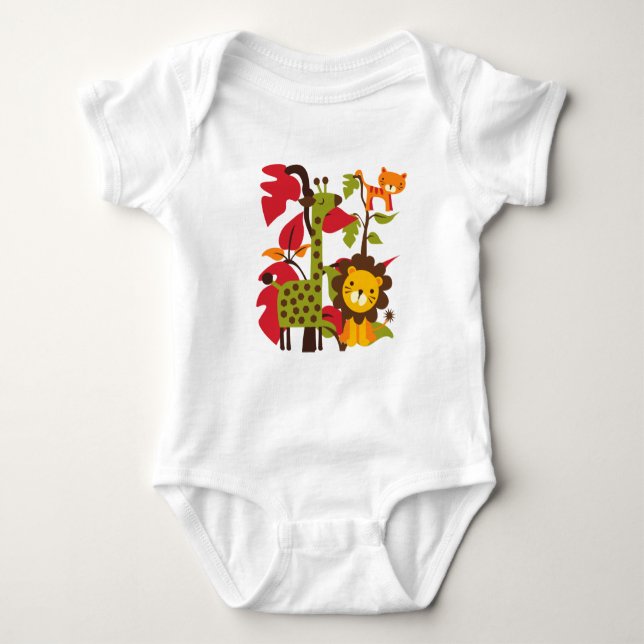 Safari Life Baby Bodysuit (Front)