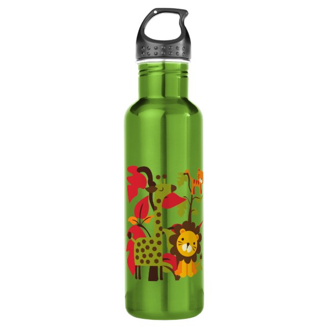 Safari Life Stainless Steel Water Bottle (Front)
