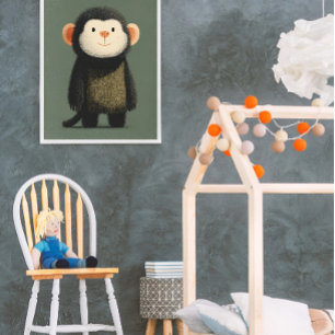 Safari Nursery Wall Prints, Boho Nursery Prints, Art Sets