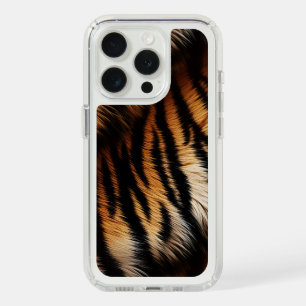 Safari Orange Black Tiger iPhone 15 Pro Case
