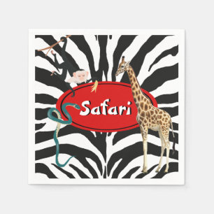 Safari Paper Napkins