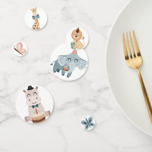 Safari Party Animal collection 1, table Confetti