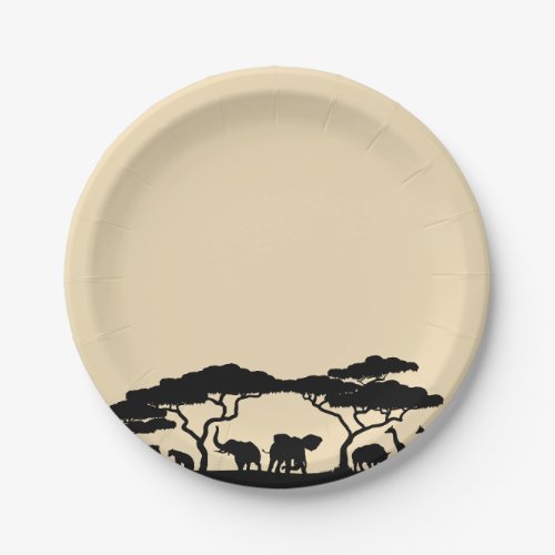 Safari Party Plates