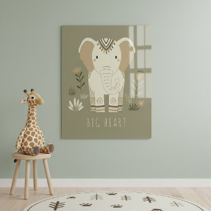 Safari Portraits Elephant ID1264 Acrylic Print