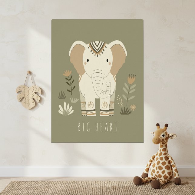 Safari Portraits Elephant ID1264 Poster (Creator Uploaded)