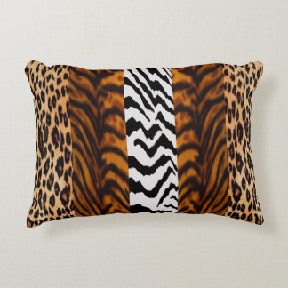 Safari Print Accent Pillow