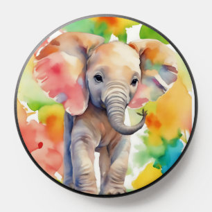 Safari Serenity Elephant PopSocket