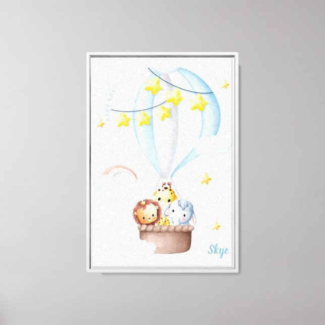 Safari Sky Dreamers Canvas Print (Front)