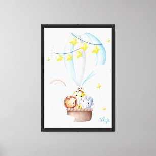 Safari Sky Dreamers Canvas Print